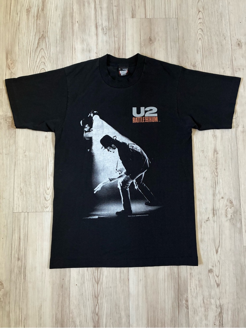 Vintage 1988 U2 Rattle And Hum T-Shirt